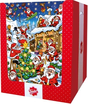 Een Friedel chocolade adventskalender, doos van 65 g koop je bij ShopXPress