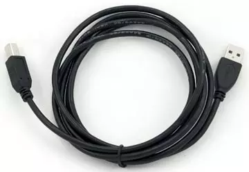 Een Cablexpert USB 2.0 kabel, USB A-stekker/USB B-stekker, 1,8 m koop je bij ShopXPress