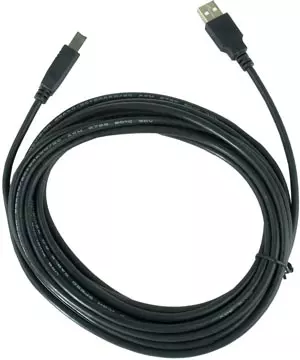 Een Cablexpert USB 2.0 kabel, USB A-stekker/USB B-stekker, 4,5 m koop je bij ShopXPress