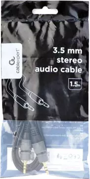 Een Cablexpert stereo audio-kabel, 1,5 m koop je bij ShopXPress