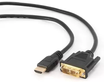 Een Cablexpert kabel HDMI naar DVI kabel, 1,8 m koop je bij ShopXPress