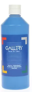 Een Gallery plakkaatverf, flacon van 500 ml, blauw koop je bij ShopXPress