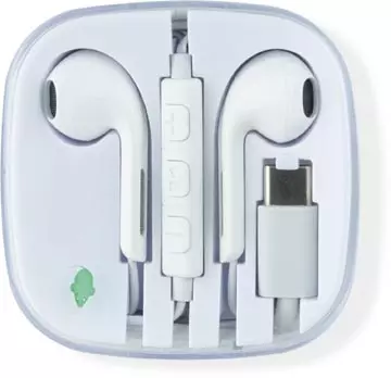 Buy your Greenmouse oortjes, USB-C, wit at Supplierz BV