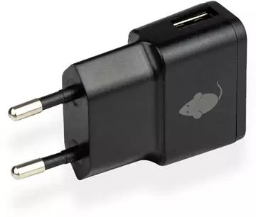 Een Greenmouse oplader USB-A, zwart koop je bij ShopXPress