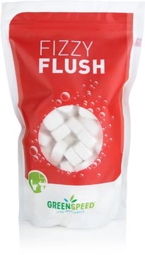 Een Greenspeed Fizzy Flush sanitairreiniger, pak van 75 stuks koop je bij Supplierz BV