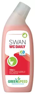 Een Greenspeed toiletreiniger Swan WC Daily, dennenfris, flacon van 750 ml koop je bij Supplierz BV