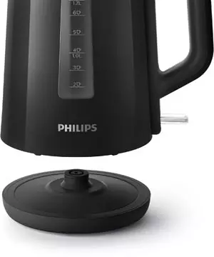 Een Philips Series 3000 waterkoker, 1,7 liter, zwart koop je bij ShopXPress