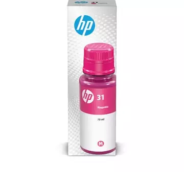 Een HP inktcartridge 31, 8.000 pagina's, OEM 1VU27AE, magenta koop je bij ShopXPress