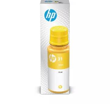 Een HP inktcartridge 31, 8.000 pagina's, OEM 1VU28AE, geel koop je bij ShopXPress