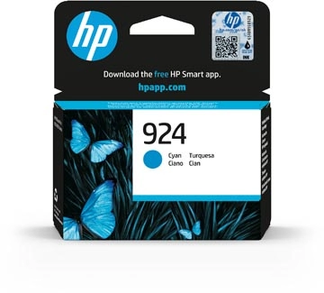 Sie können einen HP inktcartridge 924, 400 pagina's, OEM 4K0U3NE, cyaan bei Supplierz BV kaufen