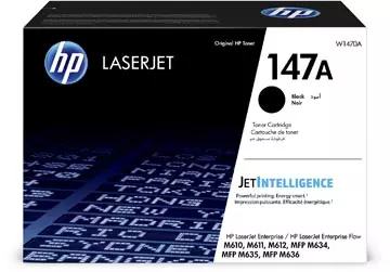 Een HP toner 147A, 10.500 pagina's, OEM W1470A, zwart koop je bij ShopXPress