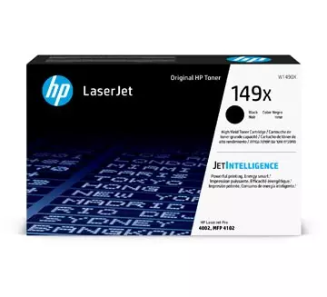 Een HP toner 149X, 9.500 pagina's, OEM W1490X, zwart koop je bij ShopXPress