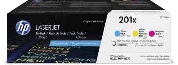 Een HP toner 201X, 3 x 2.300 pagina's, OEM CF253XM, 3 kleuren koop je bij ShopXPress