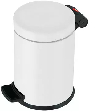 Een Hailo pedaalemmer voor sanitair, 4 L, wit koop je bij ShopXPress