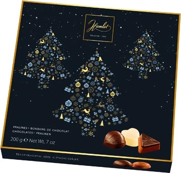 Een Hamlet chocolade kerstboom, doos van 200 g koop je bij ShopXPress