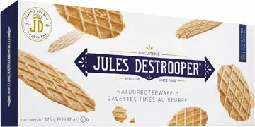 Een Jules Destrooper boterwafels, doos van 175 gram koop je bij ShopXPress