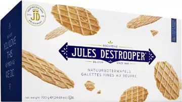 Een Jules Destrooper boterwafels, doos van 700 g koop je bij ShopXPress