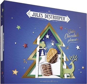 Een Jules Jingle Bells chocolate pleasure, doos van 200 g koop je bij ShopXPress