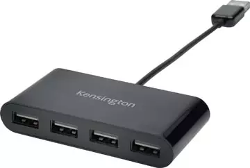 Een Kensington USB 2.0 Hub mini 4-poorten koop je bij ShopXPress