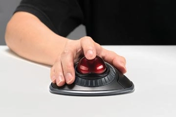 Een Kensington Orbit Trackball muis, draadloos, zwart koop je bij ShopXPress