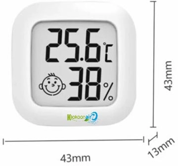 Een Kokoon Air Protect digitale thermometer - hygrometer KAPTM03 koop je bij Supplierz BV