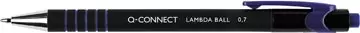 Een Q-CONNECT balpen Lambda, 0,5 mm, medium punt, blauw koop je bij ShopXPress