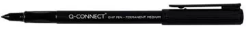 Een Q-CONNECT OHP marker, permanent, medium, zwart koop je bij ShopXPress