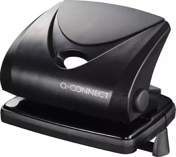 Een Q-CONNECT perforator Medium Duty, 20 blad, zwart koop je bij ShopXPress