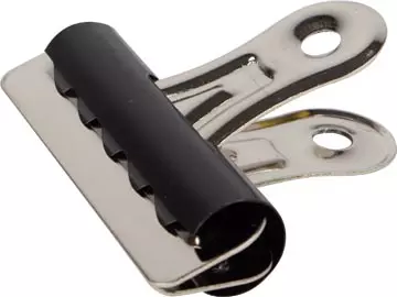 Een Q-CONNECT bulldogclip, zwart, 51 mm, doos van 10 stuks koop je bij ShopXPress