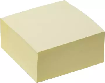 Een Q-CONNECT Quick Notes, ft 76 x 76 mm, 400 vel, geel koop je bij ShopXPress