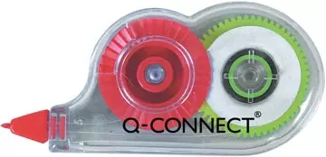 Een Q-CONNECT correctieroller mini 4.2 mm 5 m koop je bij ShopXPress