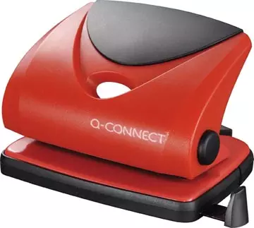 Een Q-CONNECT perforator Medium Duty, 20 blad, rood koop je bij ShopXPress