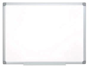 Een Q-CONNECT whiteboard, gelakt staal, magnetisch, 45 x 60 cm koop je bij Supplierz BV