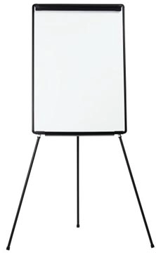 Een Q-CONNECT flipchart, niet magnetisch, 70 x 100 cm, zwart koop je bij Supplierz BV