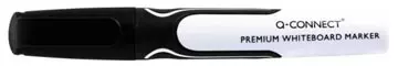 Een Q-CONNECT whiteboardmarker, 3 mm, ronde punt, zwart koop je bij ShopXPress