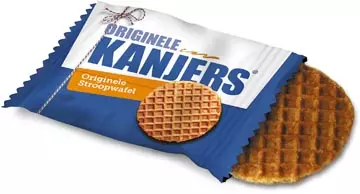 Een Kanjers Mini stroopwafels, individueel verpakt, 8 g koop je bij ShopXPress