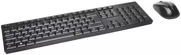 Een Kensington Pro Fit draadloos deskset, azerty koop je bij ShopXPress