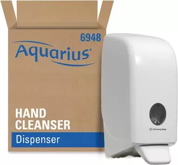 Een Kimberly-Clark Aquarius dispenser voor handdesinfectie, cassette, wit, 1 liter koop je bij ShopXPress