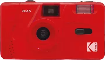 Een Kodak analoog fototoestel M35, rood koop je bij ShopXPress