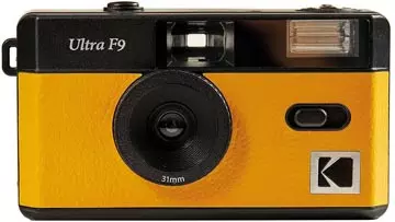 Een Kodak retro analoog fototoestel Ultra F9, 35 mm, geel koop je bij ShopXPress