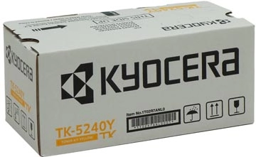 Een Kyocera toner TK-5240, 3.000 pagina's, OEM 1T02R7ANL0, geel koop je bij ShopXPress