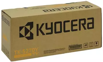 Een Kyocera toner TK-5270, 6.000 pagina's, OEM 1T02TVANL0, geel koop je bij ShopXPress