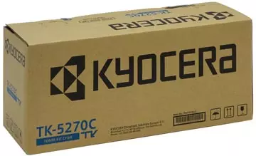 Een Kyocera toner TK-5270, 6.000 pagina's, OEM 1T02TVCNL0, cyaan koop je bij ShopXPress