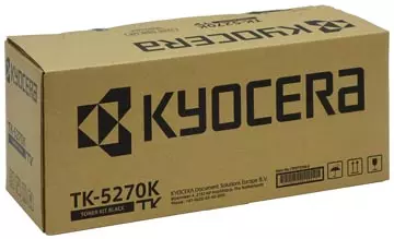 Een Kyocera toner TK-5270, 8.000 pagina's, OEM 1T02TV0NL0, zwart koop je bij ShopXPress