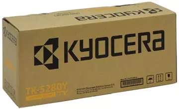 Een Kyocera toner TK-5280, 11.000 pagina's, OEM 1T02TWANL0, geel koop je bij ShopXPress