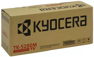 Een Kyocera toner TK-5280, 11.000 pagina's, OEM 1T02TWBNL0, magenta koop je bij ShopXPress