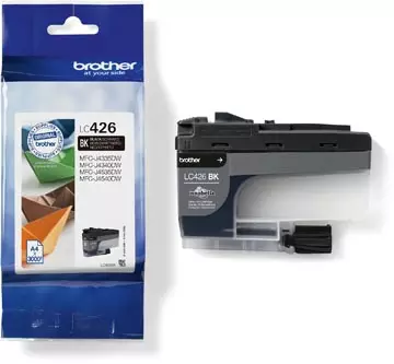 Een Brother inktcartridge, 3.000 pagina's, OEM LC-426BK, zwart koop je bij ShopXPress