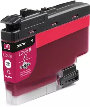 Een Brother inktcartridge, 5.000 pagina's, OEM LC-426XLM, magenta koop je bij ShopXPress