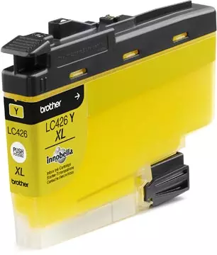 Een Brother inktcartridge, 5.000 pagina's, OEM LC-426XLY, geel koop je bij ShopXPress