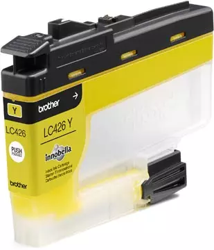 Een Brother inktcartridge, 1.500 pagina's, OEM LC-426Y, geel koop je bij ShopXPress